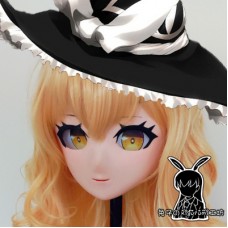 (RB383)Customize Full Head Quality Handmade Female/Girl Resin Japanese Anime Cartoon Character Kig Cosplay Kigurumi Mask